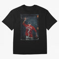 Cristiano Ronaldo Vintage Oversized T-Shirt Make Every Match About FIFA World Cup 2026 for Fans of Messi, CR7 and Mbappe and Argentina and Brazil, Bringing Vintage Soccer Flavor, Modern Football Stars, National Flags and Final Night Emotion;