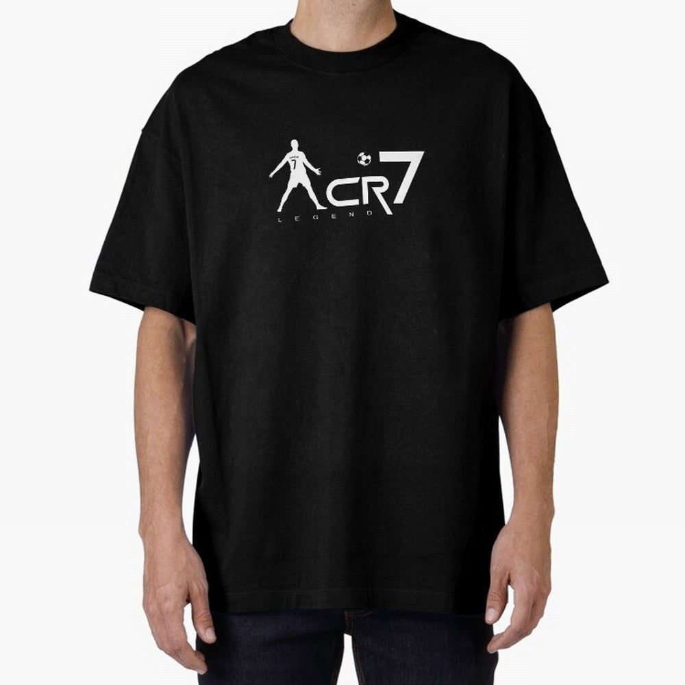 CR 7 - Ronaldo Football Legend Celebration Oversized T-Shirt Mark FIFA World Cup 2026 Group Stage Spirit, Built around England and Germany, Messi, Champion Mindset, Group Stage Buzz, Knockout Tension and Passionate Fan Culture; Perfect for Fans,