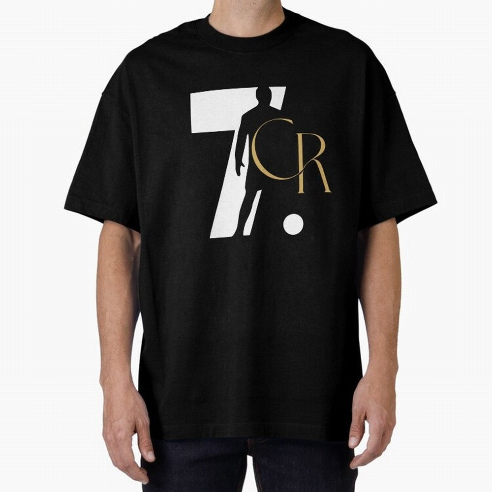 Cristiano Ronaldo Oversized T-Shirt Bring Retro Soccer Energy to Global Football Passion for FIFA World Cup 2026 Group Stage, Inspired by Mbappe, Spain and Netherlands, Soccer Culture, Superstar Moments, National Team Dreams and Competitive Fire;