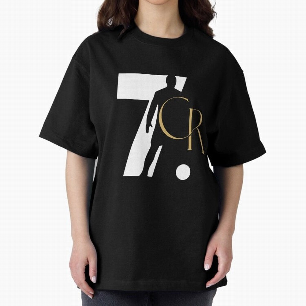 Cristiano Ronaldo Oversized T-Shirt Bring Retro Soccer Energy to Global Football Passion for FIFA World Cup 2026 Group Stage, Inspired by Mbappe, Spain and Netherlands, Soccer Culture, Superstar Moments, National Team Dreams and Competitive Fire;