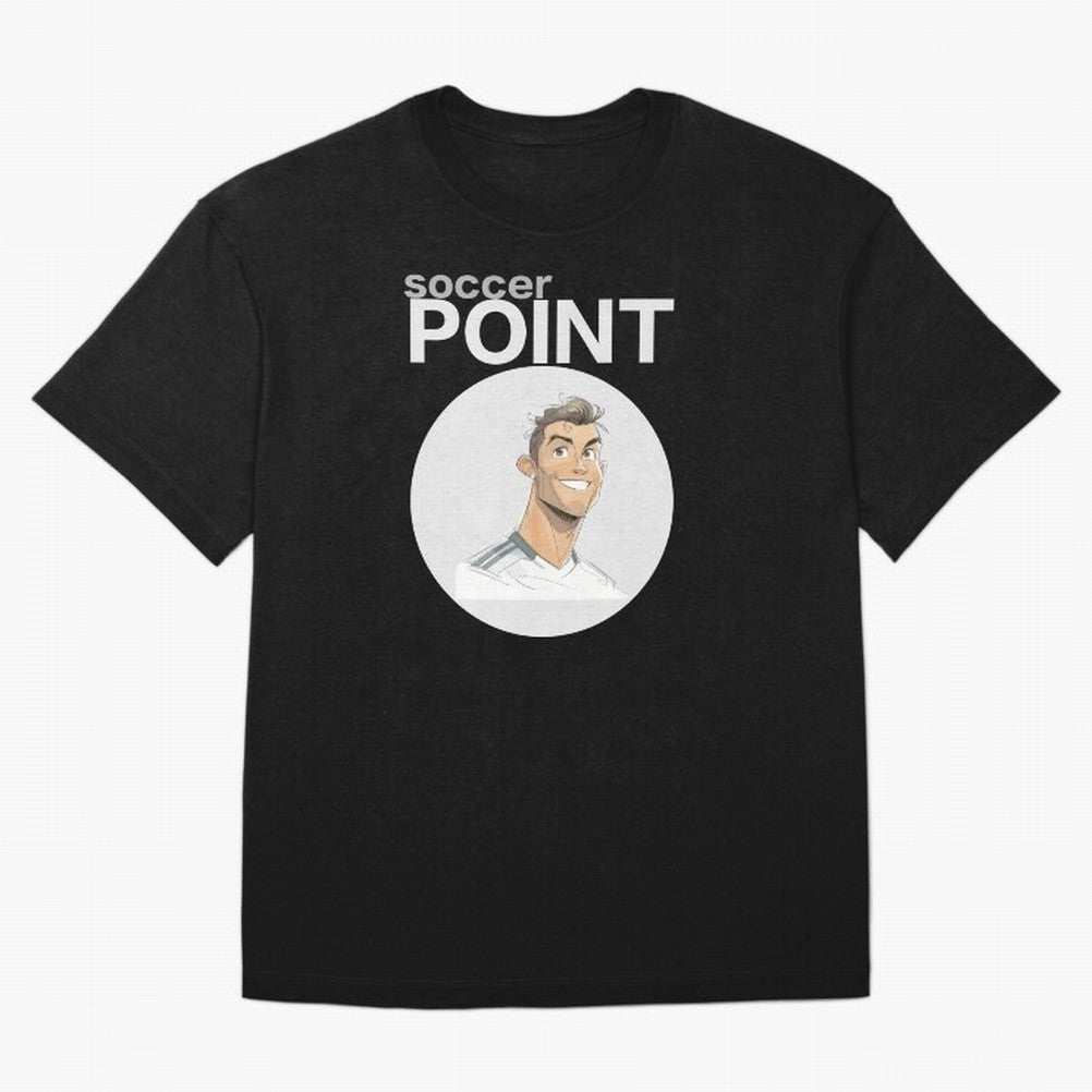 Cristiano Ronaldo POINT Oversized T-Shirt Follow the Road to the FIFA World Cup 2026 Group Stage Journey through Neymar Highlights, Brazil Pride, Sports Nostalgia, International Competition, Famous Players and Unforgettable Victories; Made for