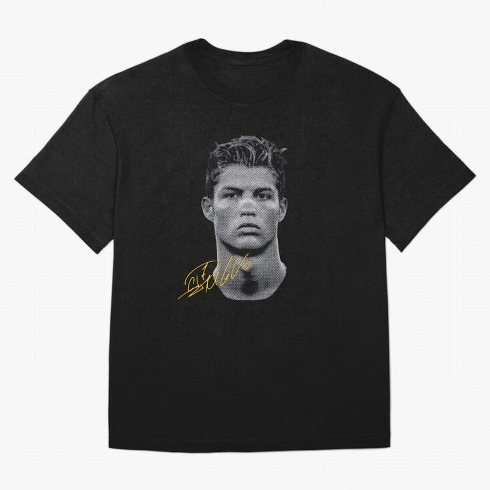 Vintage Cristiano Ronaldo Oversized T-Shirt Celebrate Fan Favorites in Global Football Passion for FIFA World Cup 2026 Group Stage, Inspired by Haaland and Mbappe, Portugal, Spain and Germany, Goal Celebration Energy, Supporter Heritage, Football