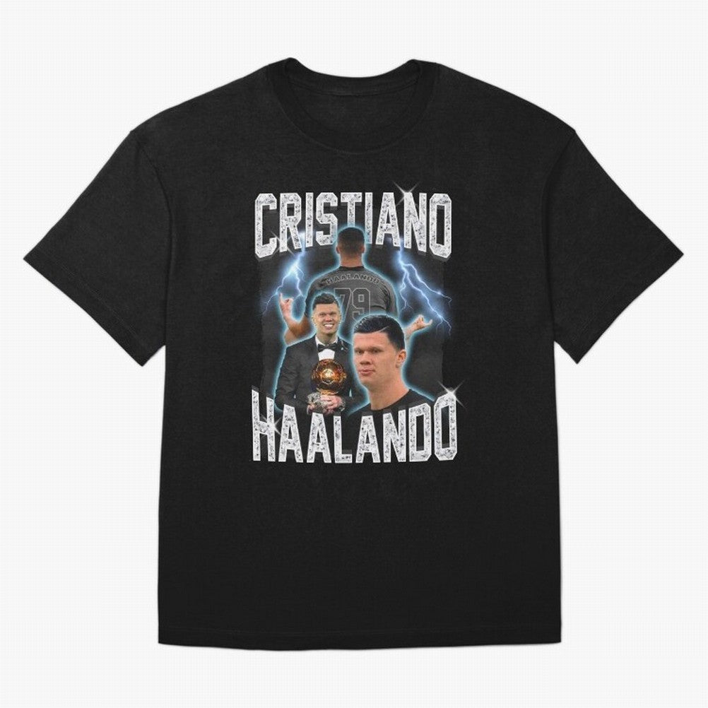Cristiano Haalando Oversized T-Shirt Celebrate Football Dreams Across FIFA World Cup 2026 USA Canada Mexico Driven by Messi, England Energy, Game Day Rituals, Football Legends, Country Pride and the Road to the Final; Created for Match Day Parties,