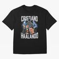 Cristiano Haalando Oversized T-Shirt Celebrate Football Dreams Across FIFA World Cup 2026 USA Canada Mexico Driven by Messi, England Energy, Game Day Rituals, Football Legends, Country Pride and the Road to the Final; Created for Match Day Parties,