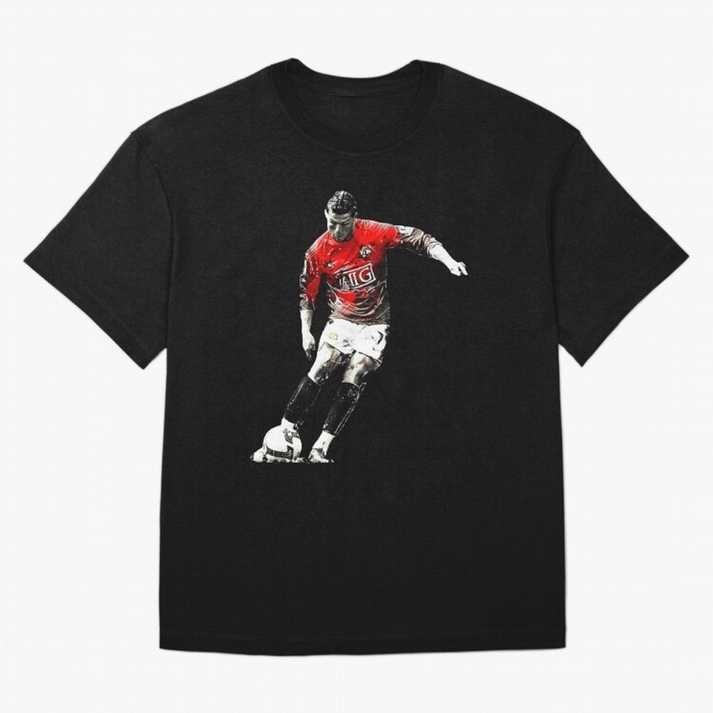 Cristiano Ronaldo Manchester 2008 Oversized T-Shirt Support Match Day Hype around FIFA World Cup 2026 Group Stage, Cristiano Ronaldo, Argentina, France and Brazil, Game Day Rituals, Football Legends, Country Pride and the Road to the Final; Perfect