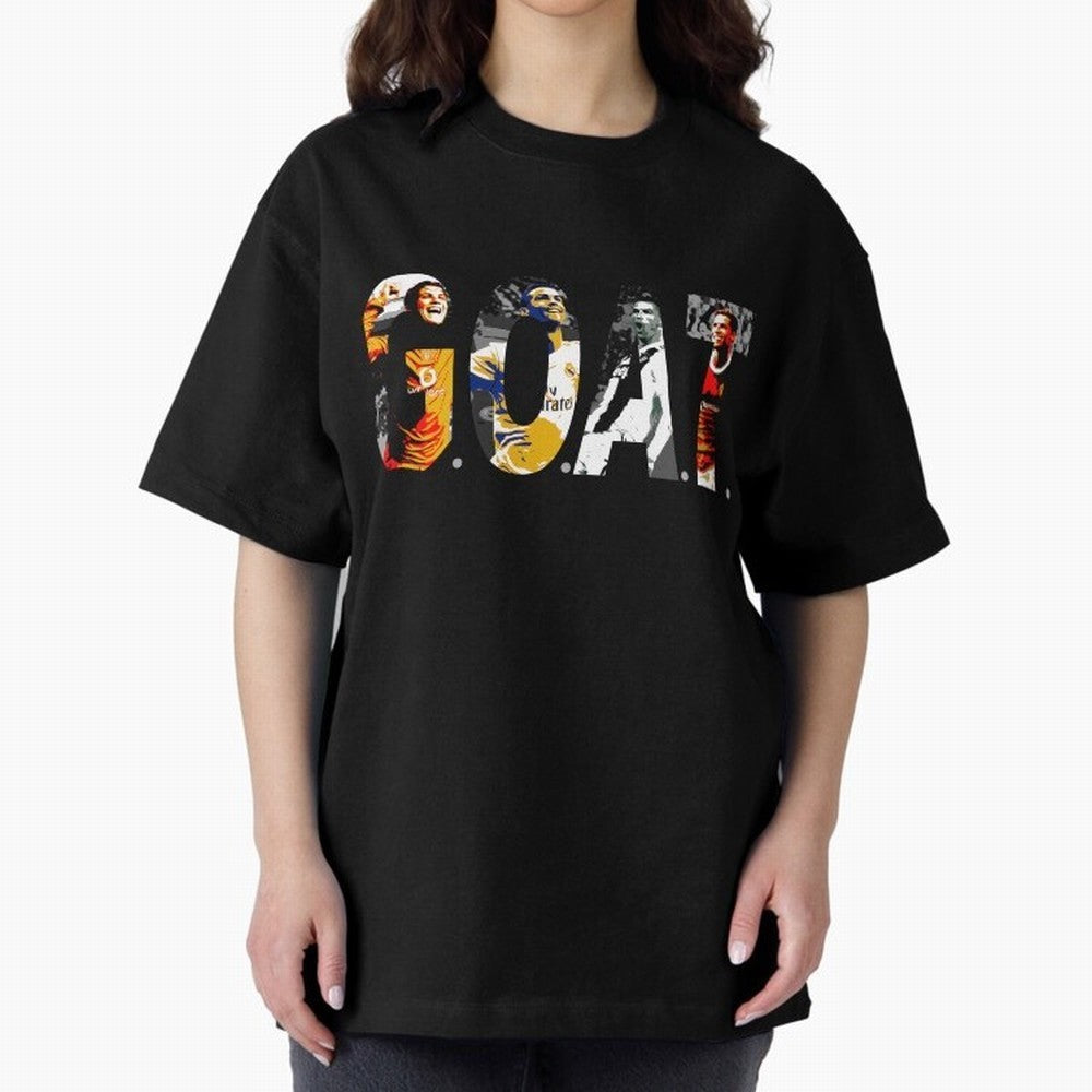 Cristiano Ronaldo, Greatest Football Player of All Time Oversized T-Shirt Carry the Colors and Pride of FIFA World Cup 2026 Group Stage Inspired by Cristiano Ronaldo, Haaland and CR7, England and Germany Energy, Football History, Final Match