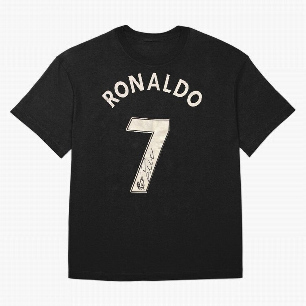 CR7 Uniform with signature Oversized T-Shirt Make Every Kick Count in FIFA World Cup 2026 Filled with Cristiano Ronaldo, Haaland and CR7, Brazil Energy, Fan Favorite Moments, National Team Passion, Big Match Drama and Soccer History; Ideal for Fans