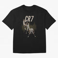 Illustration Ronaldo Design Oversized T-Shirt Join the Countdown to FIFA World Cup 2026 Spirit, Filled with Portugal, Spain and Germany, Neymar, Haaland and Cristiano Ronaldo, Tournament Hype, Historic Matchups, Family Viewing Parties and Global