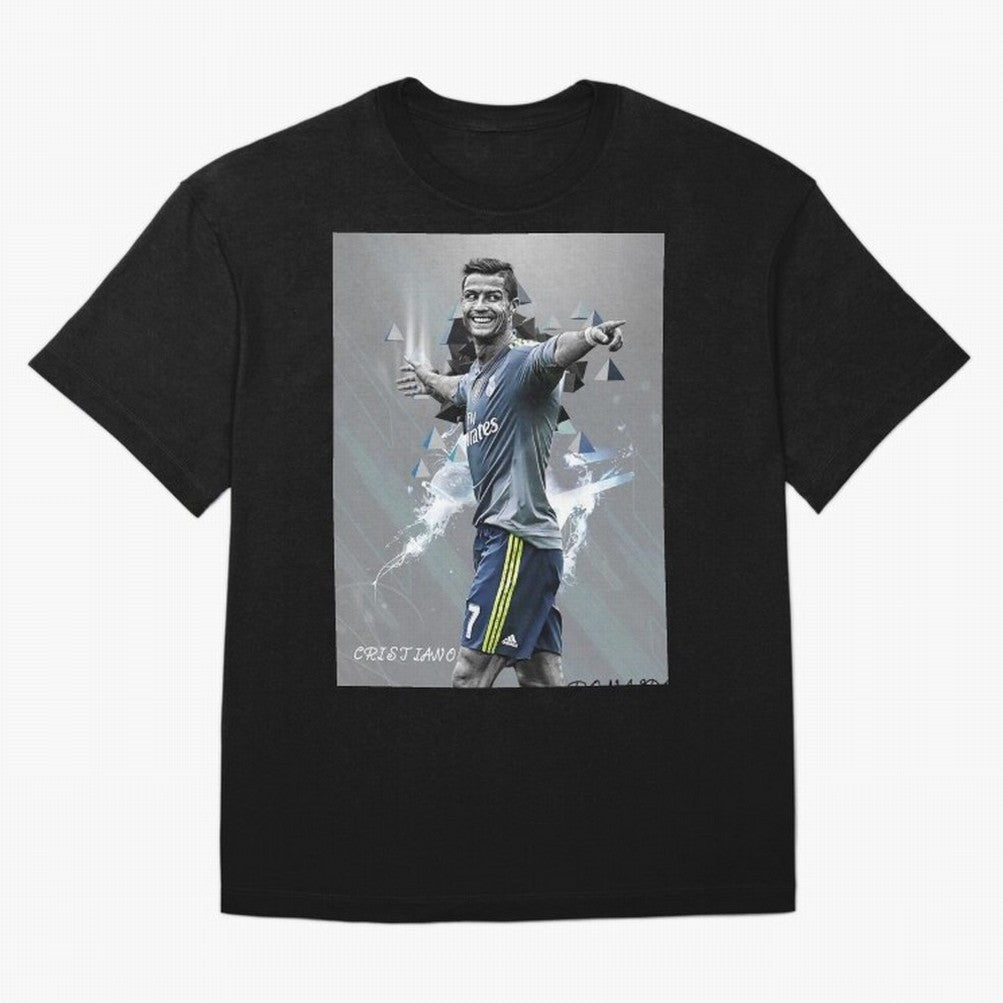 cristiano ronaldo Oversized T-Shirt Upgrade FIFA World Cup 2026 Spirit, Capturing France and Portugal, Messi, CR7 and Mbappe, Stadium Chants, National Pride, Trophy Dreams and Unforgettable Football Memories; Ideal for Football Dads, Football Moms,