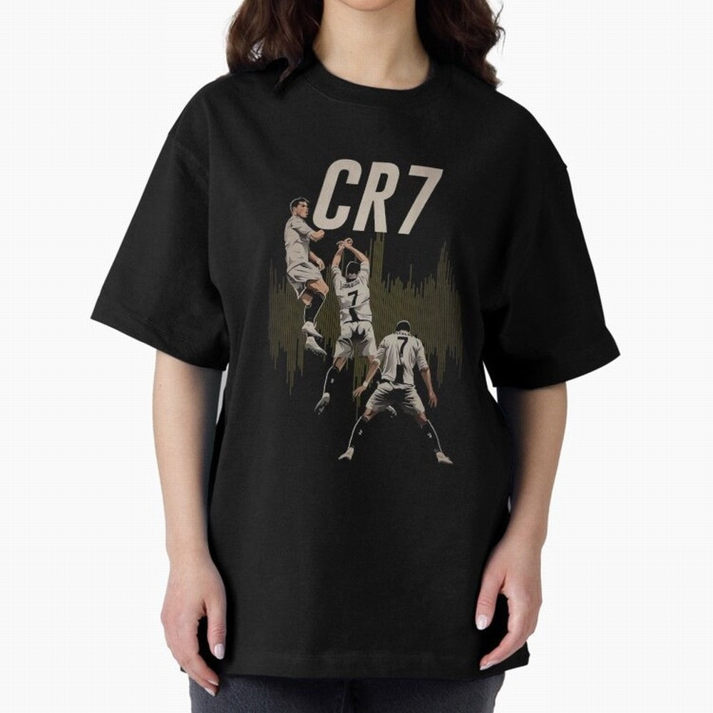 Cristiano Ronaldo Oversized T-Shirt Show Your Tournament Heart for Global Football Passion for FIFA World Cup 2026 USA Canada Mexico, with Mbappe, Argentina and Brazil, Stadium Chants, National Pride, Trophy Dreams and Unforgettable Football