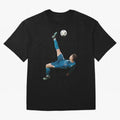 CRISTIANO RONALDO BICYCLE KICK Classic Oversized T-Shirt Live for the Drama of Match Day Hype around FIFA World Cup 2026, Messi, Netherlands, Sports Nostalgia, International Competition, Famous Players and Unforgettable Victories; Ideal for Fans