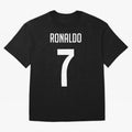 Ronaldo Oversized T-Shirt Bring International Match Energy to FIFA World Cup 2026 USA Canada Mexico Featuring Messi, Neymar and Mbappe, Brazil Energy, Football History, Final Match Energy, Crowd Noise and Once in a Lifetime Moments; Ideal for Fans