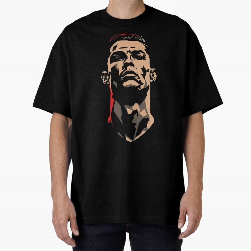 Cristiano Ronaldo CR7 Oversized T-Shirt Celebrate Unforgettable Nights in Global Football Passion for FIFA World Cup 2026, Filled with Neymar, Haaland and Cristiano Ronaldo, Argentina, France and Brazil, Champion Mindset, Group Stage Buzz, Knockout