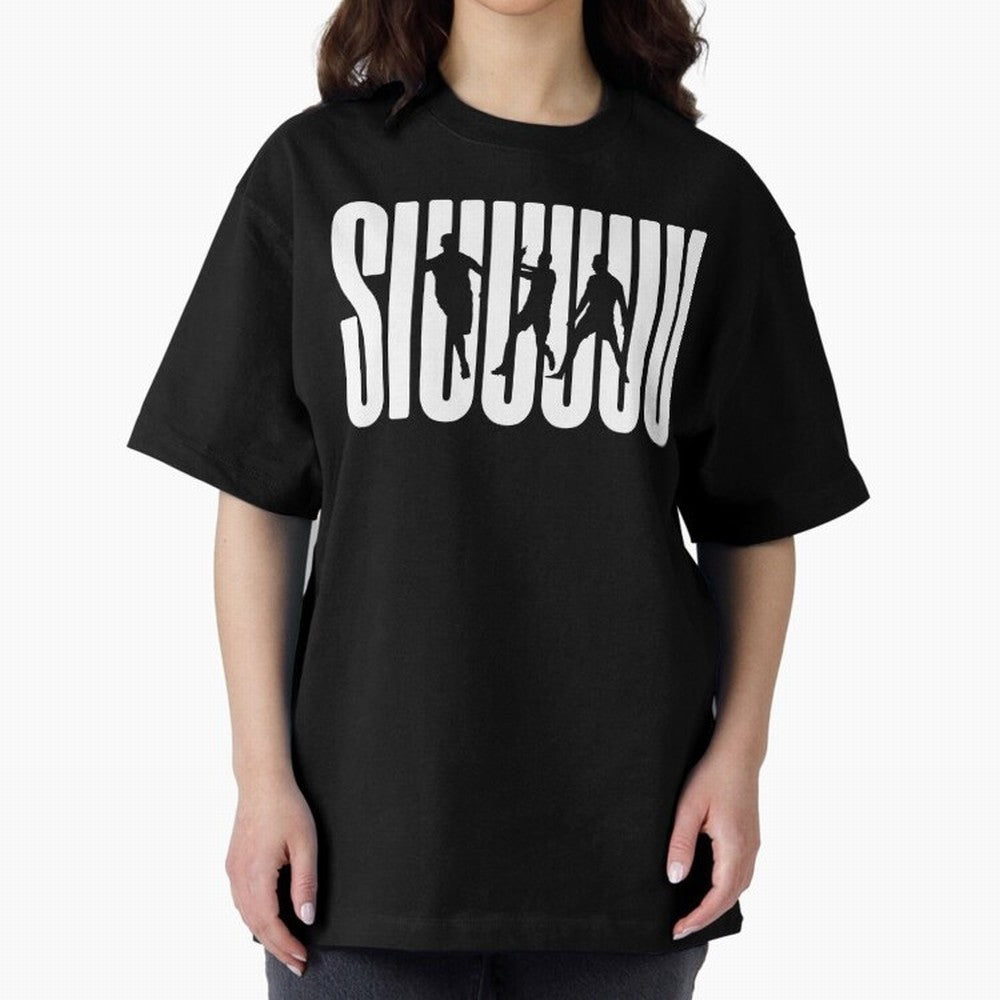 Siuuu Cristiano ronaldo CR7 funny Oversized T-Shirt Turn Every Weekend Toward the FIFA World Cup 2026 Journey through Haaland and Mbappe Highlights, Argentina, France and Brazil Pride, Champion Mindset, Group Stage Buzz, Knockout Tension and