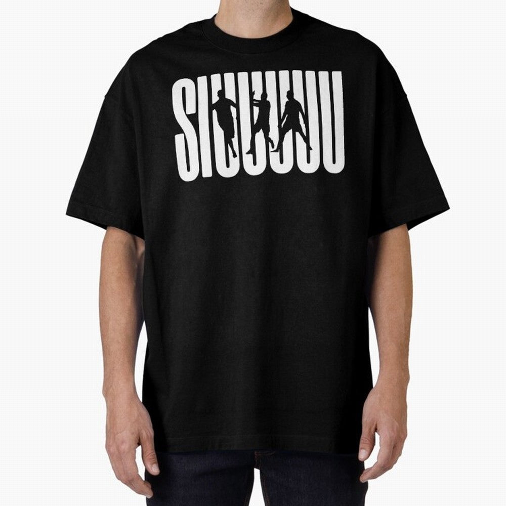 Siuuu Cristiano ronaldo CR7 funny Oversized T-Shirt Turn Every Weekend Toward the FIFA World Cup 2026 Journey through Haaland and Mbappe Highlights, Argentina, France and Brazil Pride, Champion Mindset, Group Stage Buzz, Knockout Tension and