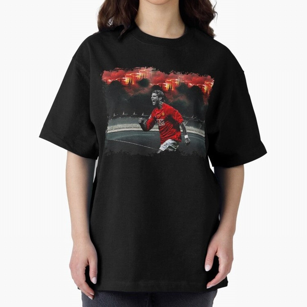 Cristiano Ronaldo Manchester 8K Oversized T-Shirt Bring a Champion Mindset to Global Football Passion for FIFA World Cup 2026, with Messi, CR7 and Mbappe, Spain and Netherlands, Tournament Hype, Historic Matchups, Family Viewing Parties and Global