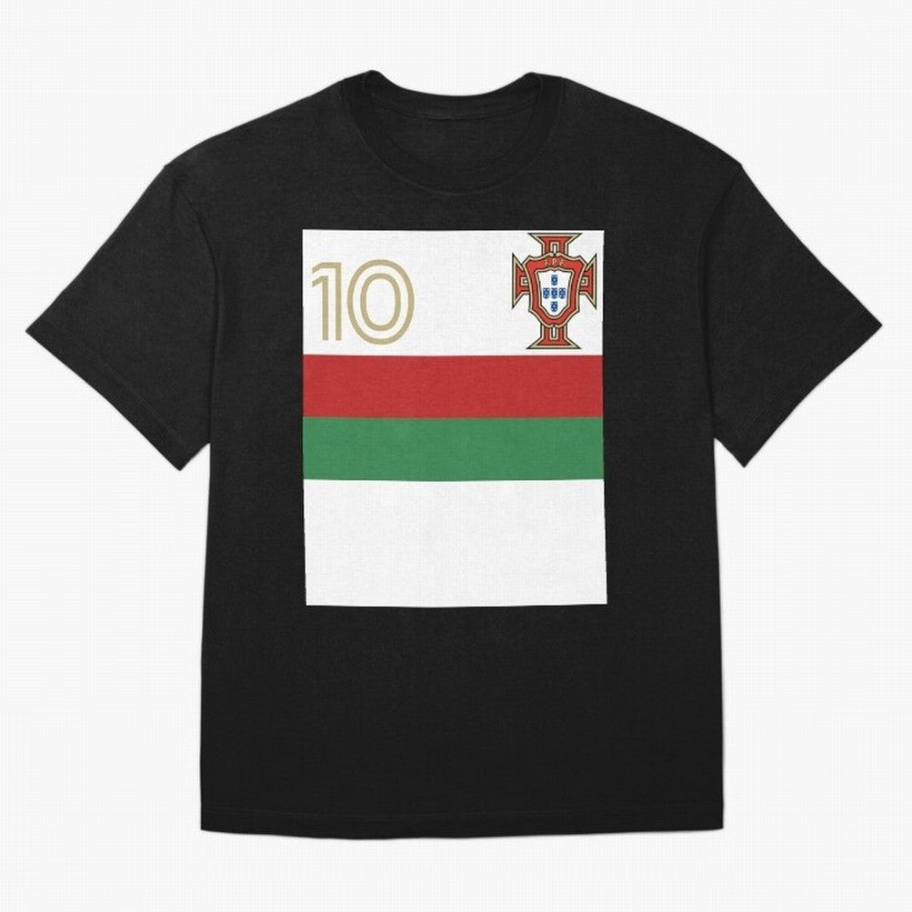 Portugal | 2026 World Cup Fan Apparel Oversized T-Shirt Experience Match Day Hype around FIFA World Cup 2026 Group Stage, Haaland and Mbappe, England and Germany, Stadium Memories, Football Loyalty, International Chants and Championship Tradition;
