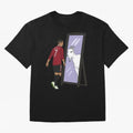 Cristiano Ronaldo Mirror GOAT Oversized T-Shirt Cheer through Every Moment of the FIFA World Cup 2026 USA Canada Mexico Journey through Neymar Highlights, Portugal, Spain and Germany Pride, Retro Football Energy, Iconic Rivalries, Trophy Chase