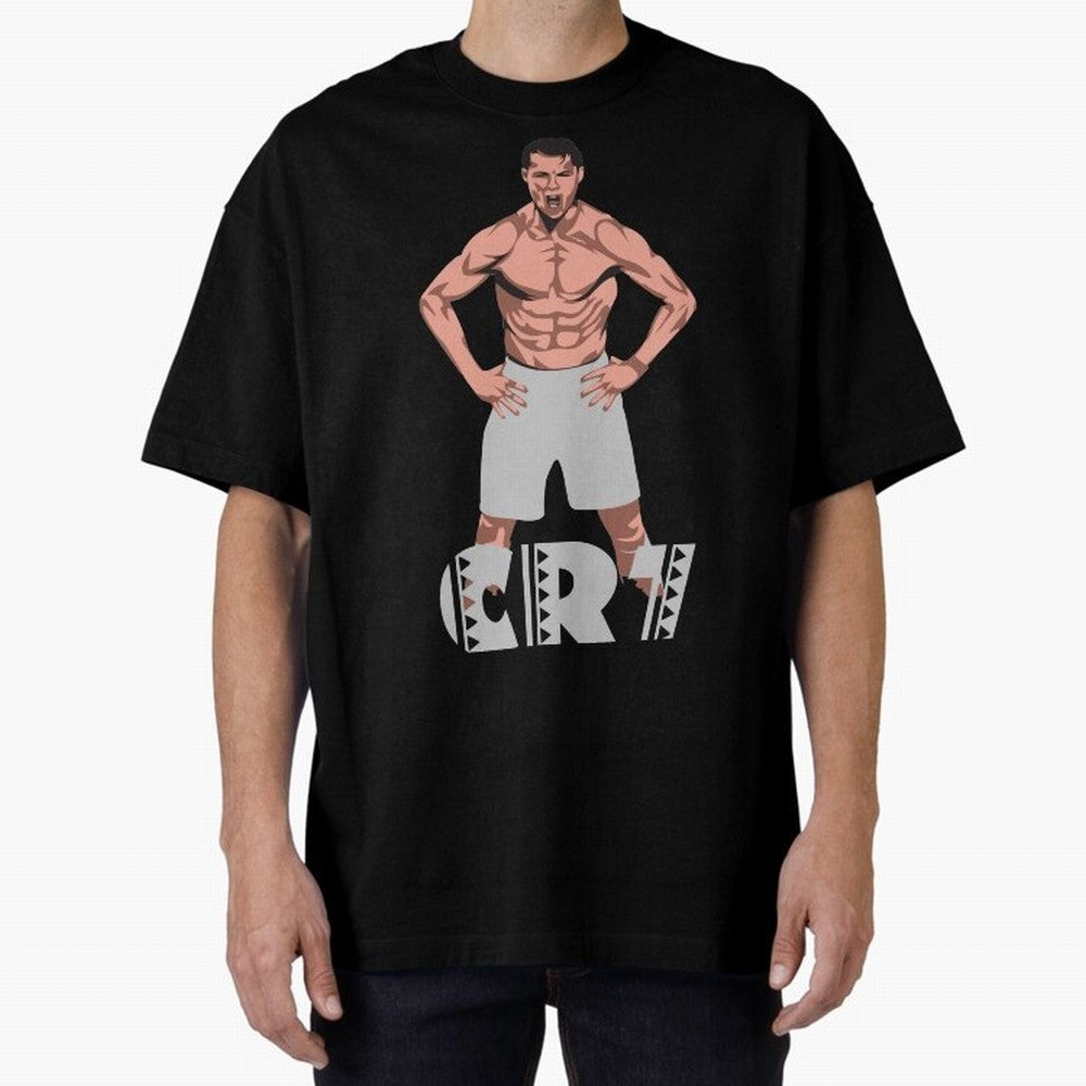 BEST - Cristiano Ronaldo Oversized T-Shirt Celebrate Soccer Greatness during Match Day Hype around FIFA World Cup 2026, Cristiano Ronaldo, France and Portugal, Champion Mindset, Group Stage Buzz, Knockout Tension and Passionate Fan Culture; Ideal