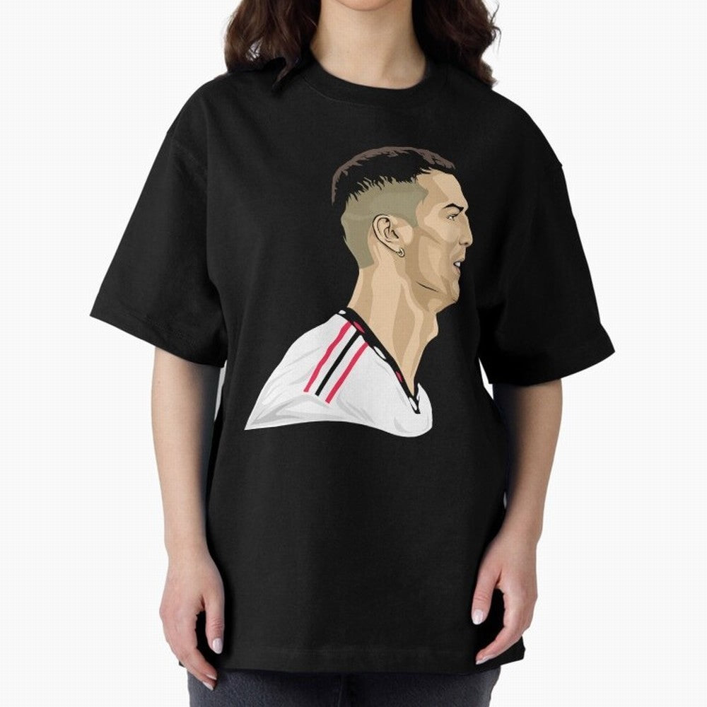 C Ronaldo - Iconic Oversized T-Shirt Celebrate Every Goal in the FIFA World Cup 2026 Group Stage Journey through Neymar, Haaland and Cristiano Ronaldo Highlights, France and Portugal Pride, Football History, Final Match Energy, Crowd Noise and Once