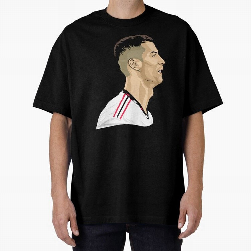 C Ronaldo - Iconic Oversized T-Shirt Celebrate Every Goal in the FIFA World Cup 2026 Group Stage Journey through Neymar, Haaland and Cristiano Ronaldo Highlights, France and Portugal Pride, Football History, Final Match Energy, Crowd Noise and Once