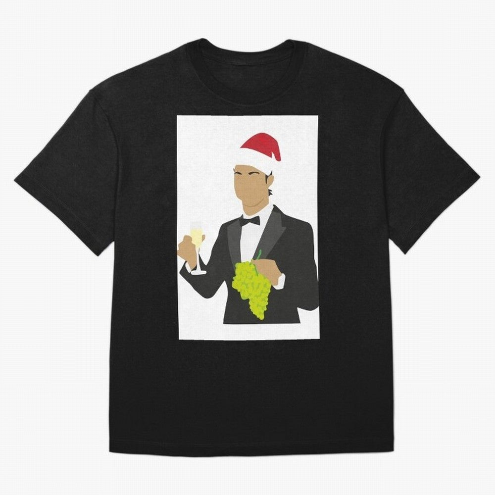 Cristiano Ronaldo enjoing Christmas iPhone Case & Cover| Cr7 gift Oversized T-Shirt Bring a Vintage Feel to Match Day Hype around FIFA World Cup 2026 Group Stage, Messi and Cristiano Ronaldo, Netherlands, Football Festival Excitement, Trophy