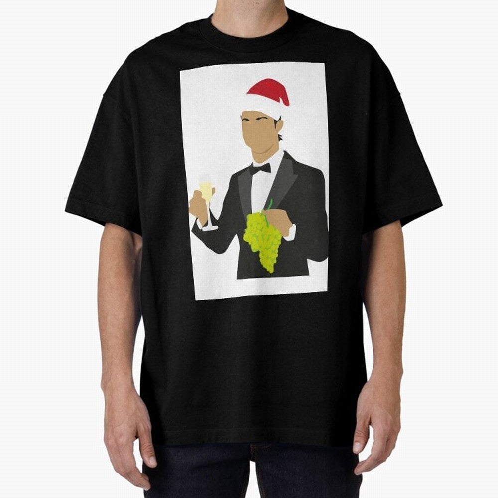 Cristiano Ronaldo enjoing Christmas iPhone Case & Cover| Cr7 gift Oversized T-Shirt Bring a Vintage Feel to Match Day Hype around FIFA World Cup 2026 Group Stage, Messi and Cristiano Ronaldo, Netherlands, Football Festival Excitement, Trophy
