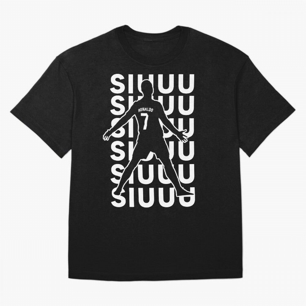 siuuu ronaldo Cristiano CR7 memes MUFC Oversized T-Shirt Support Iconic Players in Global Football Passion for FIFA World Cup 2026, with Mbappe and Neymar, Portugal, Spain and Germany, Game Day Rituals, Football Legends, Country Pride and the Road