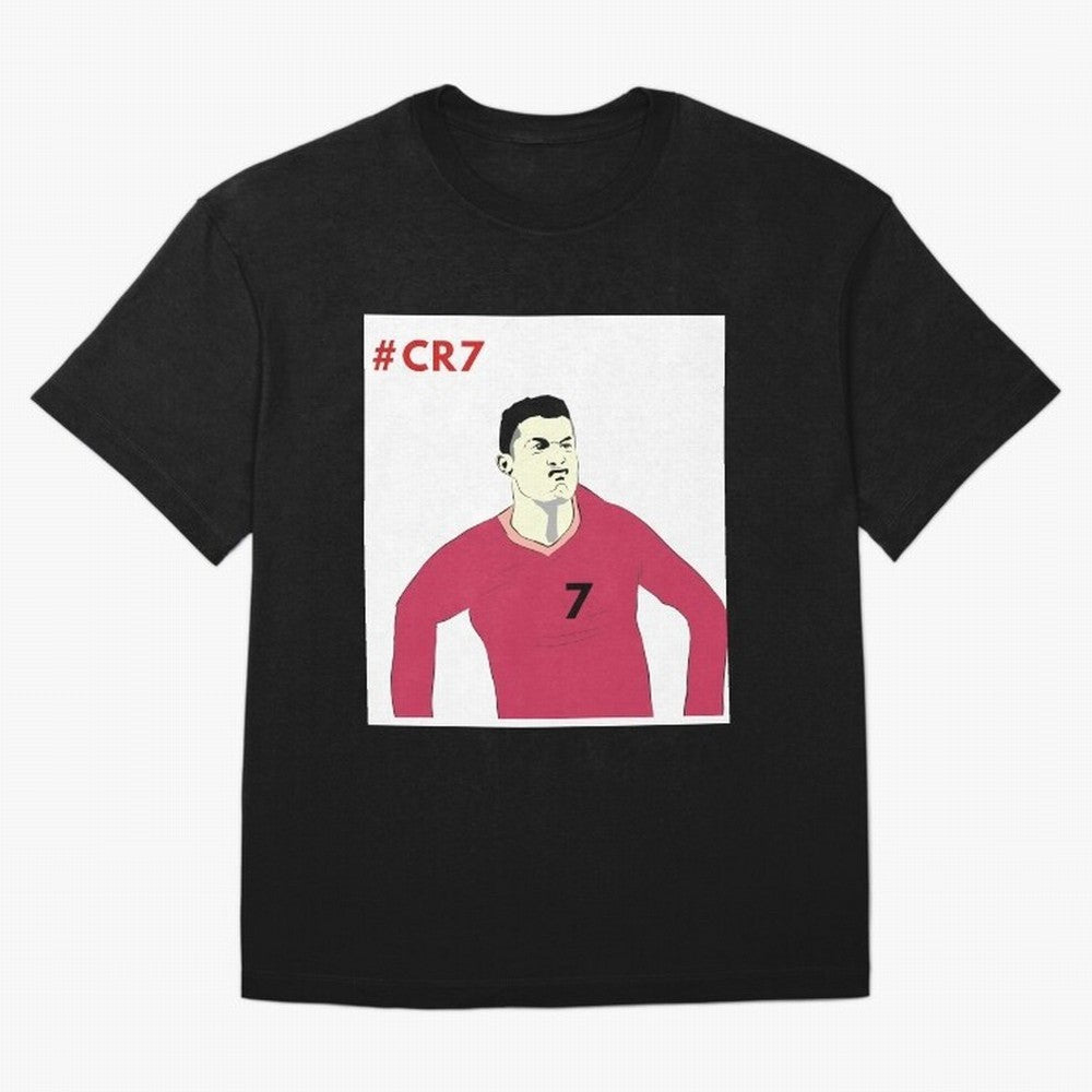 Cristiano ronaldo Oversized T-Shirt Enjoy Match Day Hype around FIFA World Cup 2026 Group Stage, Messi, CR7 and Mbappe, Netherlands, Global Supporter Spirit, Legendary Goals, National Colors and Tournament Celebration; Perfect for Supporters Who