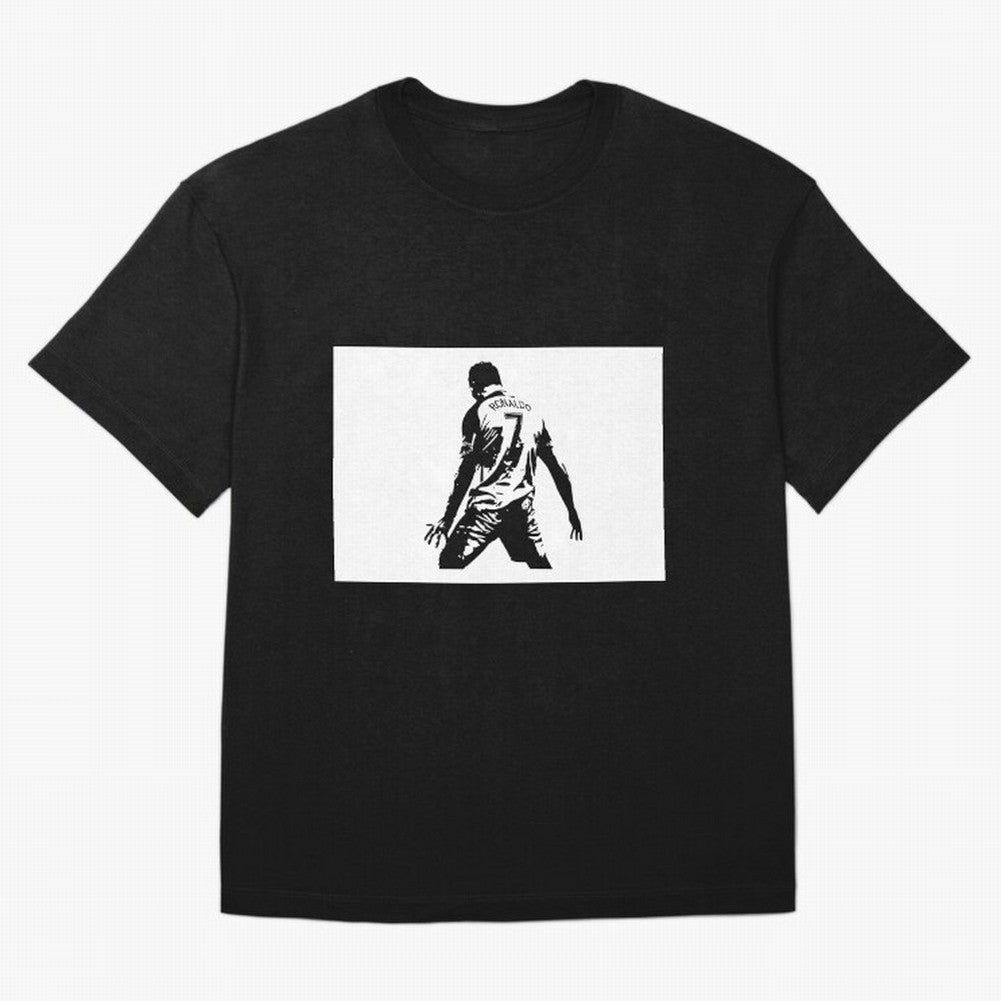 Cristiano Ronaldo Oversized T-Shirt Make Game Day About Match Day Hype around FIFA World Cup 2026 Group Stage, Haaland, Portugal, Spain and Germany, Supporter Pride, Iconic Celebrations, Legendary Names and Global Match Day Energy; Created for