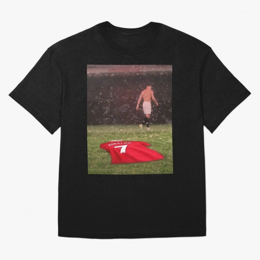 Cristiano Ronaldo Oversized T-Shirt Bring Trophy Dreams to the FIFA World Cup 2026 Group Stage Journey through Mbappe Highlights, Spain Pride, Stadium Chants, National Pride, Trophy Dreams and Unforgettable Football Memories; Made for Collectors