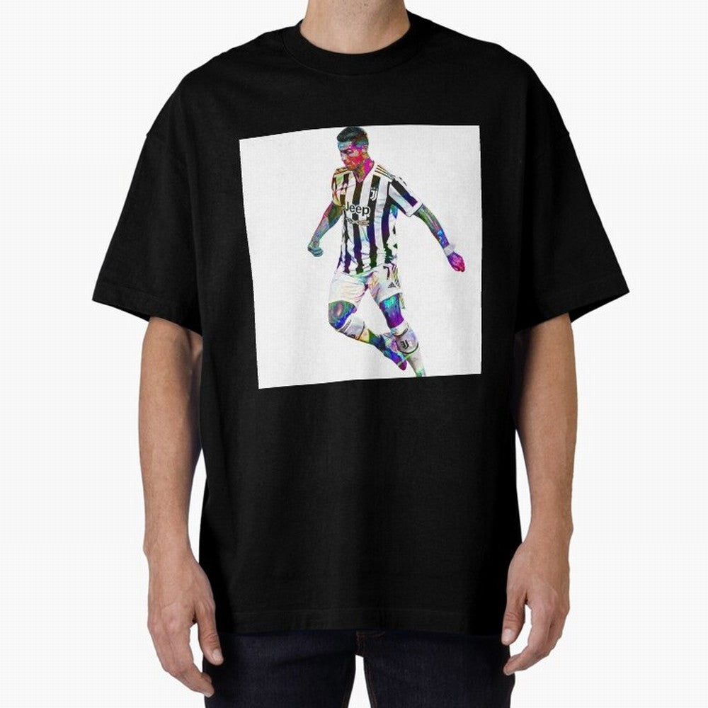 Cristiano Ronaldo art design. Cristiano Ronaldo sketch art Oversized T-Shirt Honor the Football Icons of FIFA World Cup 2026 for Fans of CR7 and Messi and England and Germany, Bringing Fan Favorite Moments, National Team Passion, Big Match Drama