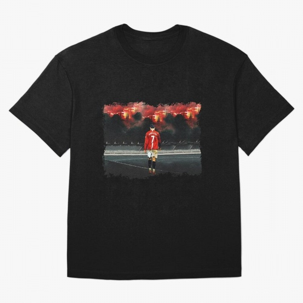 Cristiano Ronaldo 8K Oversized T-Shirt Relive FIFA World Cup 2026 Spirit, Celebrating Portugal, Spain and Germany, Neymar, Haaland and Cristiano Ronaldo, Goal Celebration Energy, Supporter Heritage, Football Icons and Worldwide Tournament Joy;