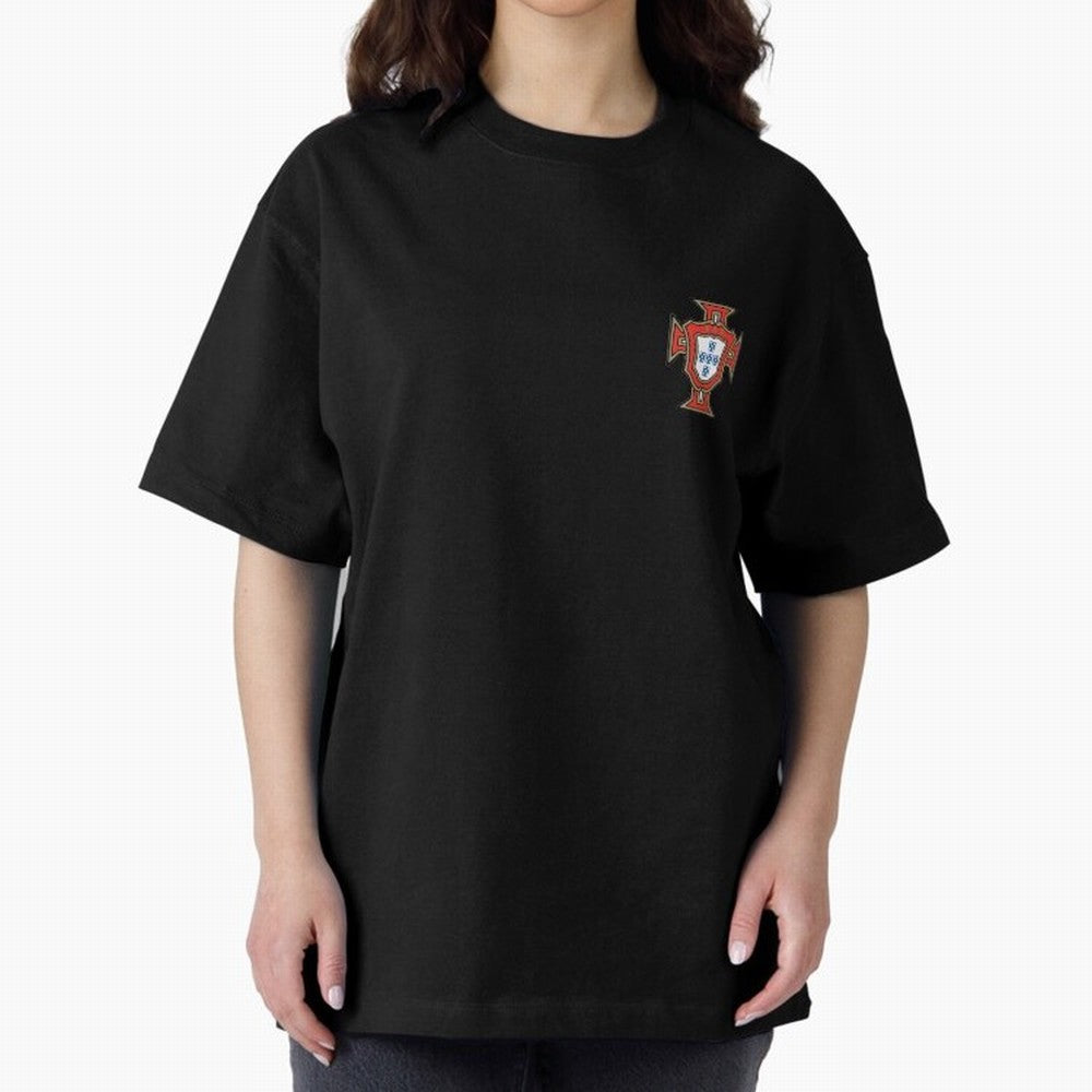 Portugal National Team - Oversized T-Shirt Spotlight FIFA World Cup 2026 USA Canada Mexico Spirit, Capturing France, Neymar, Championship Spirit, Famous Goals, Roaring Crowds and International Football Unity; Built for Supporters Chasing Trophy