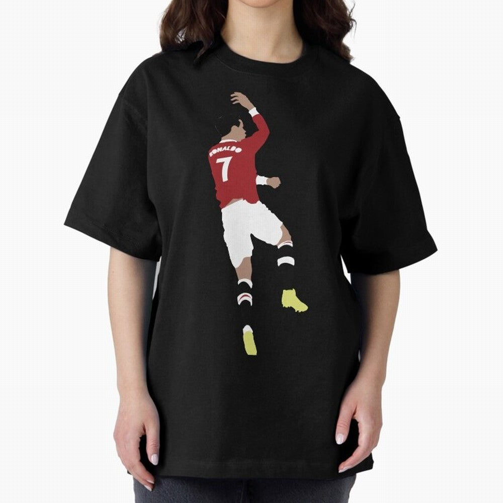 Cristiano Ronaldo Suuii - Design Oversized T-Shirt Represent Football Lovers during Match Day Hype around FIFA World Cup 2026, Neymar, England, Football History, Final Match Energy, Crowd Noise and Once in a Lifetime Moments; Made for Die Hard