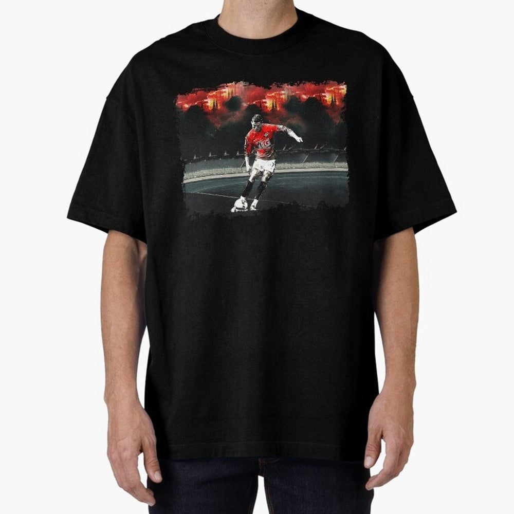 Cristiano Ronaldo 2008 Shoot 8K Oversized T-Shirt Live the Energy of FIFA World Cup 2026 Group Stage with CR7, France and Portugal Energy, Stadium Chants, National Pride, Trophy Dreams and Unforgettable Football Memories; Created for Match Day