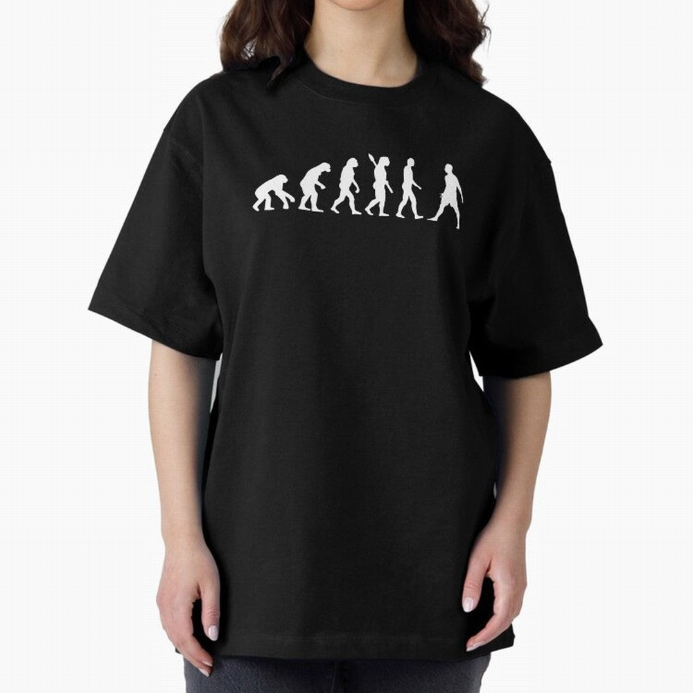 CR7 Mankind evolution Oversized T-Shirt Unlock FIFA World Cup 2026 USA Canada Mexico Spirit, with Netherlands, Messi, CR7 and Mbappe, Supporter Pride, Iconic Celebrations, Legendary Names and Global Match Day Energy; Ideal for Fans Who Follow