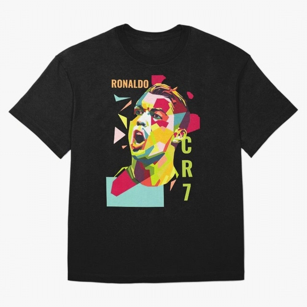 RONALDO CR7 Design Oversized T-Shirt Show Up for the Glory of FIFA World Cup 2026 Group Stage for Fans of Mbappe and France, Bringing Champion Mindset, Group Stage Buzz, Knockout Tension and Passionate Fan Culture; Ideal for Fans Who Follow Messi,