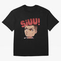 Cristiano Ronaldo Siuuu Oversized T-Shirt Carry National Pride through FIFA World Cup 2026 Group Stage Spirit, with Germany, CR7, Match Day Excitement, Supporter Culture, Golden Goals and Global Football Passion; Perfect for People Who Love