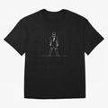 Cristiano Ronaldo Standing Oversized T-Shirt Bring Trophy Dreams to FIFA World Cup 2026 USA Canada Mexico for Fans of Haaland and France and Portugal, Bringing Stadium Memories, Football Loyalty, International Chants and Championship Tradition;