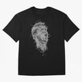 Painting Ronaldo Art Oversized T-Shirt Show Championship Spirit for FIFA World Cup 2026 Inspired by Mbappe, Portugal Energy, Fan Favorite Moments, National Team Passion, Big Match Drama and Soccer History; Created for Match Day Parties, Soccer