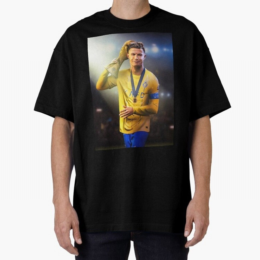 Cristiano Ronaldo Oversized T-Shirt Bring Stadium Energy to Global Football Passion for FIFA World Cup 2026 Group Stage, Highlighting CR7 and Messi, Portugal, Spain and Germany, Game Day Rituals, Football Legends, Country Pride and the Road to the