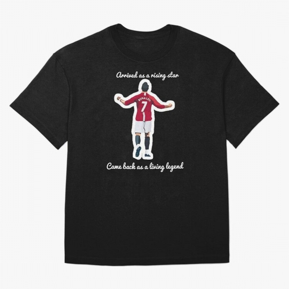 Cristiano Ronaldo Manchester United Siu Siuuu MUFC Oversized T-Shirt Step into FIFA World Cup 2026 Spirit, Built around Brazil, CR7, Classic Soccer Heritage, Championship Pressure, Fan Loyalty and International Pride; Great for Supporters Who Love