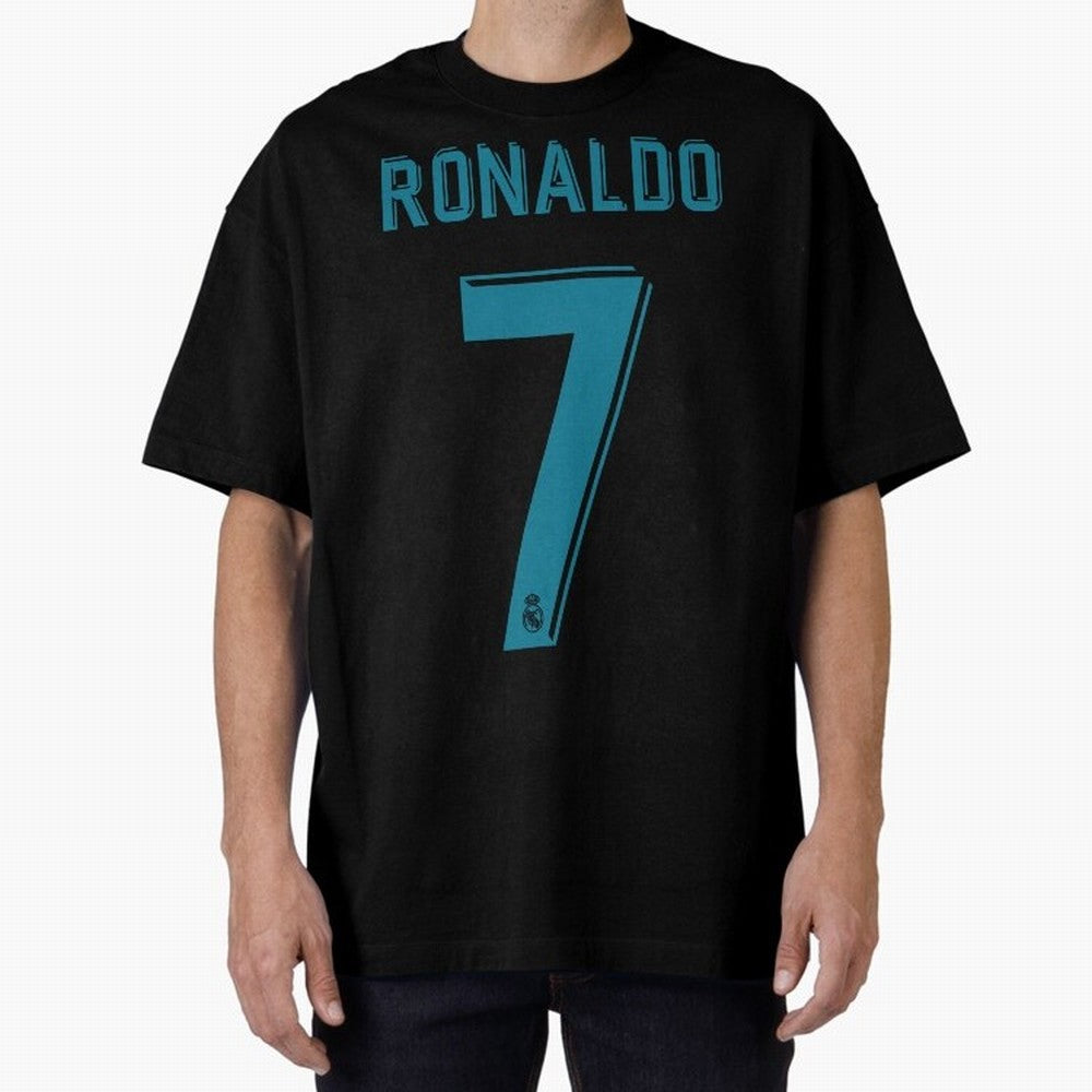 Cristiano Ronaldo 2018 Oversized T-Shirt Build the FIFA World Cup 2026 Group Stage Journey through Cristiano Ronaldo Highlights, France and Portugal Pride, Football Passion, Legendary Performances, Festival Vibes and Supporter Community; Made for