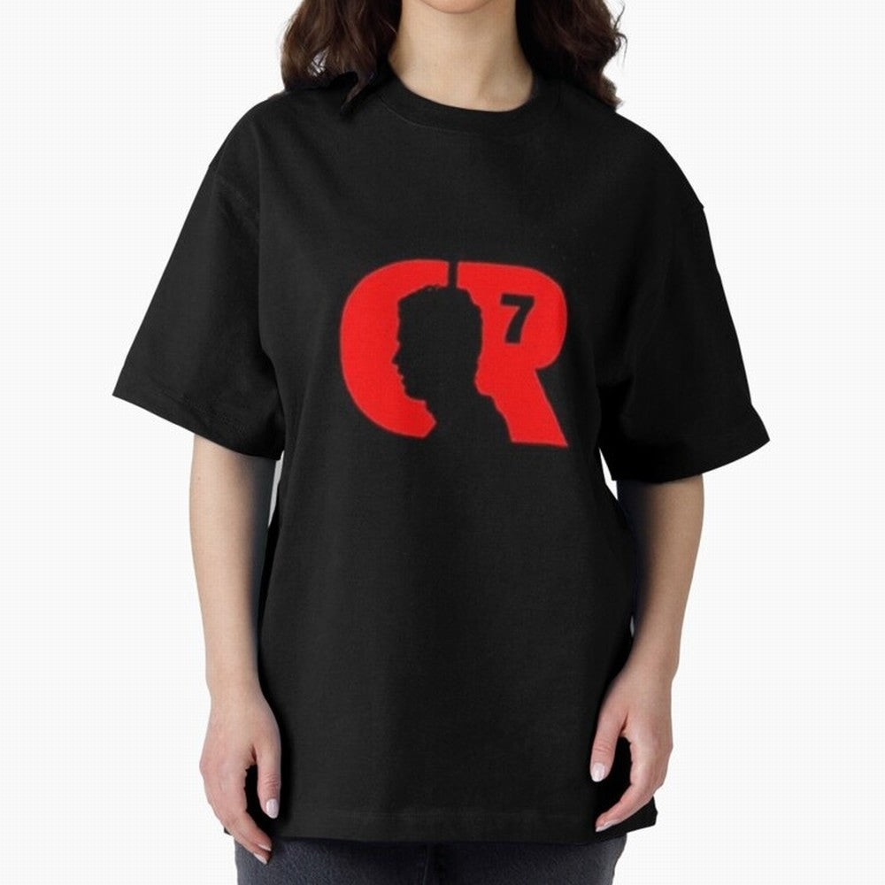 Cristiano Ronaldo CR7 Manchester United Portugal siu siuu siuu siuuu Oversized T-Shirt Stand Out with Spirit from Match Day Hype around FIFA World Cup 2026 Group Stage, Cristiano Ronaldo, Haaland and CR7, Germany, Sports Nostalgia, International