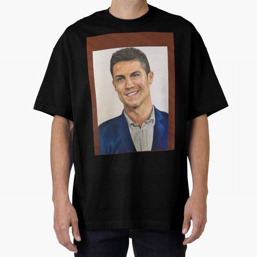 cristiano ronaldo Oversized T-Shirt Celebrate Football Dreams Across FIFA World Cup 2026 Group Stage for Fans of CR7 and Messi and England and Germany, Bringing Global Supporter Spirit, Legendary Goals, National Colors and Tournament Celebration;