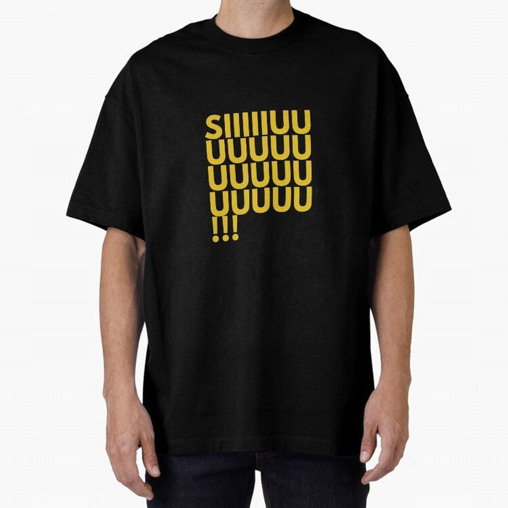 Cristiano Ronaldo Siuuu Oversized T-Shirt Fuel the FIFA World Cup 2026 USA Canada Mexico Journey through Messi Highlights, Brazil, Portugal and Argentina Pride, Soccer Culture, Superstar Moments, National Team Dreams and Competitive Fire; Built for