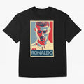 Cristiano Ronaldo Oversized T-Shirt Celebrate the Magic of FIFA World Cup 2026 USA Canada Mexico with Mbappe and Neymar, Portugal, Spain and Germany Energy, Championship Spirit, Famous Goals, Roaring Crowds and International Football Unity; Ideal