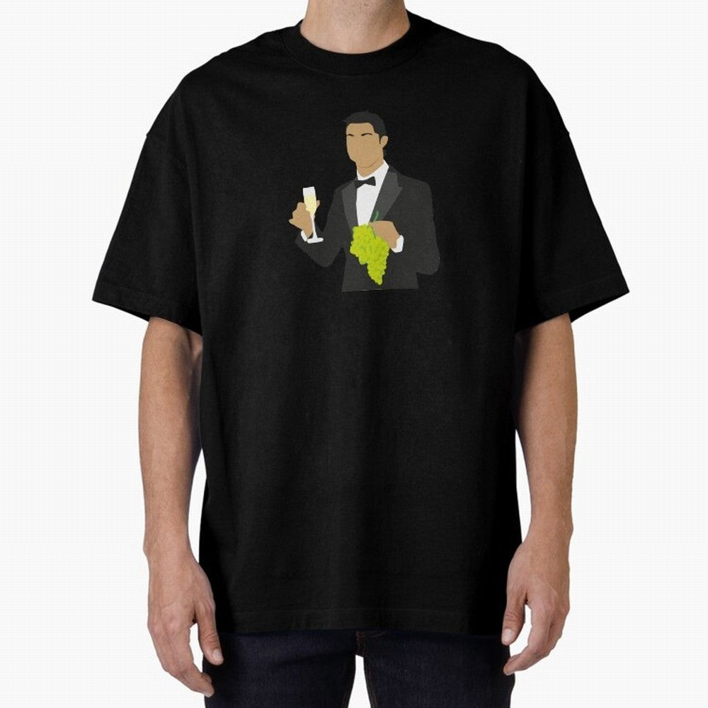 Cristiano Ronaldo living his best life Oversized T-Shirt Follow the Road to FIFA World Cup 2026 Group Stage Built around Haaland, Portugal Energy, Sports Nostalgia, International Competition, Famous Players and Unforgettable Victories; Perfect for