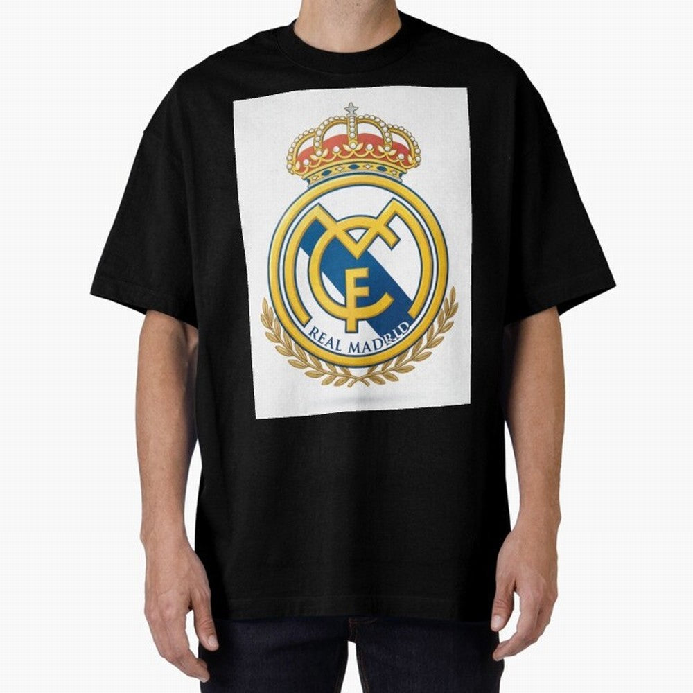 Real Futbol Bernab¨¦u Oversized T-Shirt Represent the Passion of FIFA World Cup 2026 Group Stage for Fans of Messi, CR7 and Mbappe and England, France and Netherlands, Bringing Champion Mindset, Group Stage Buzz, Knockout Tension and Passionate Fan